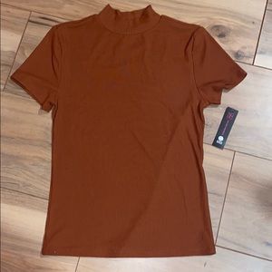 A brown shirt